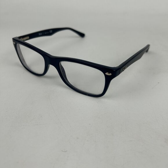 Ray-Ban RB 5228 Eyeglasses Womens Black Acetate Square Frame 50-17-140 mm - Picture 1 of 11